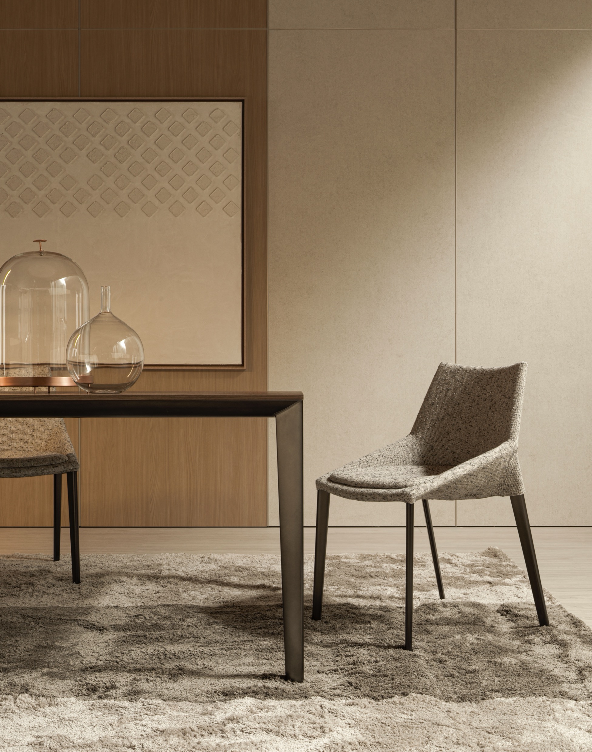 Ergonomic modern and design chair - Outline - Molteni&C