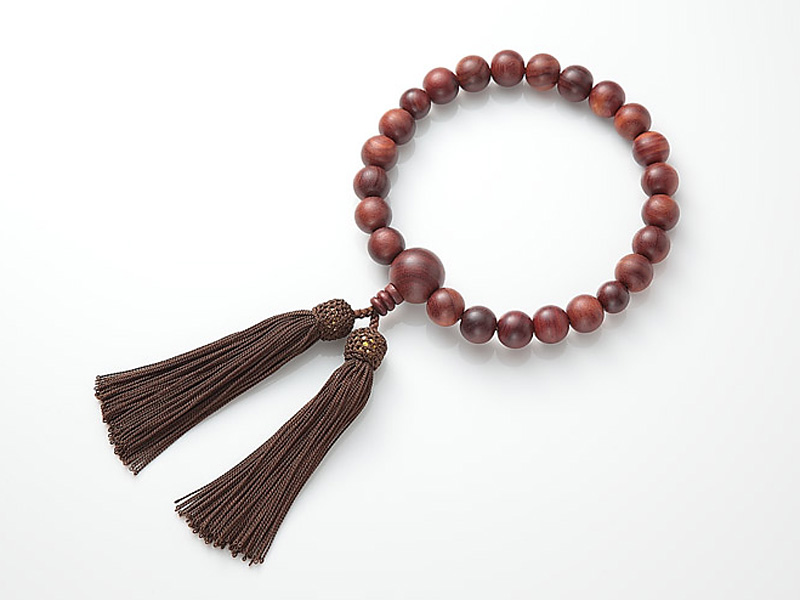 男性用念珠] 素挽紫壇 | 仏壇・仏具・位牌のメモリアル仏壇