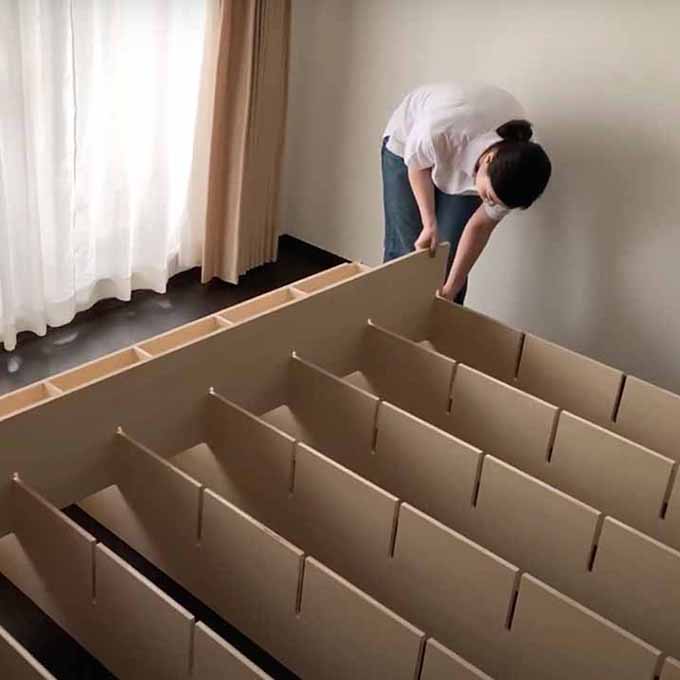 移動式本棚 可動式収納 | リビングのワゴン・可動式収納棚なら