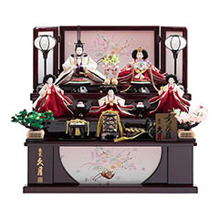 雛人形 | 久月作雛人形 | 段飾り | 雛人形、五月人形、こいのぼり、盆