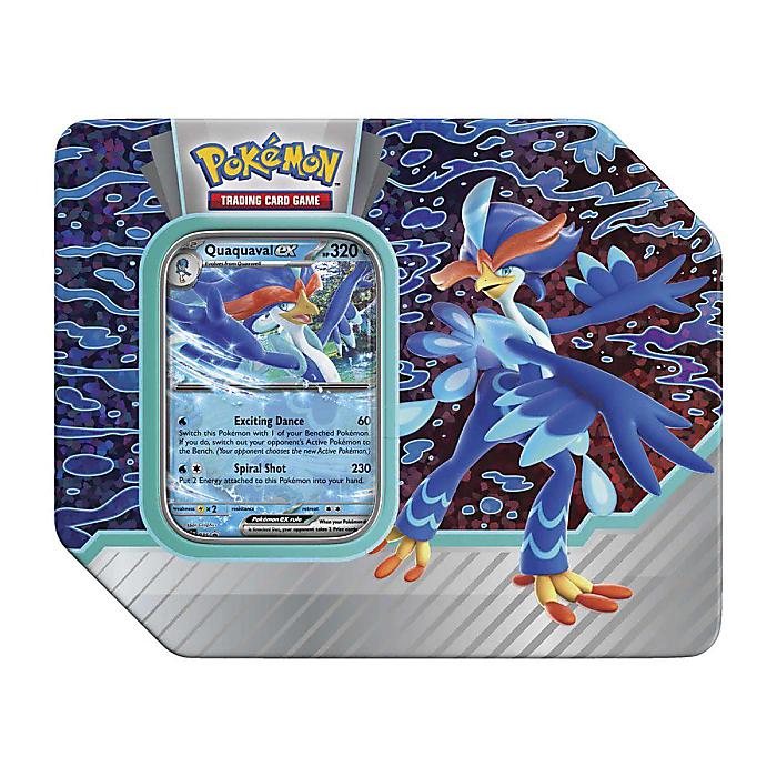 ポケモンカードゲーム TCG パルデアパートナーズ缶 Quaquaval ex