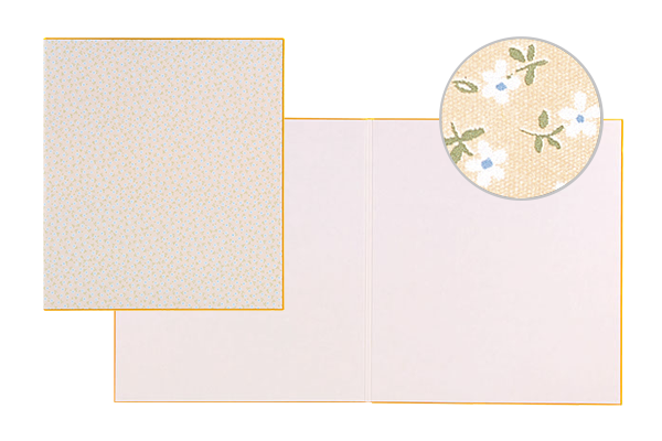 ミドリ】カラー色紙 二つ折り 花柄 ピンク (33137006)