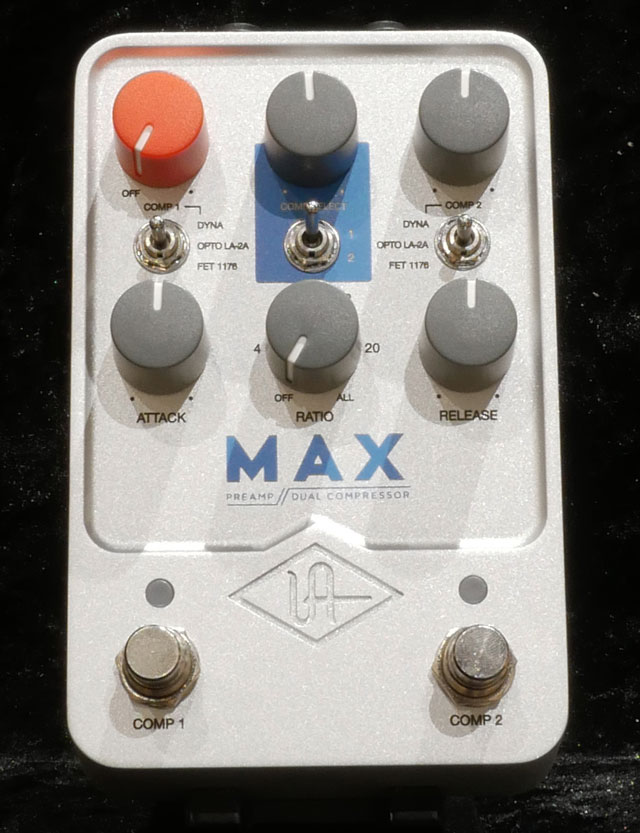 UAFX Max Preamp & Dual Compressor: エフェクター｜三木楽器公式通販