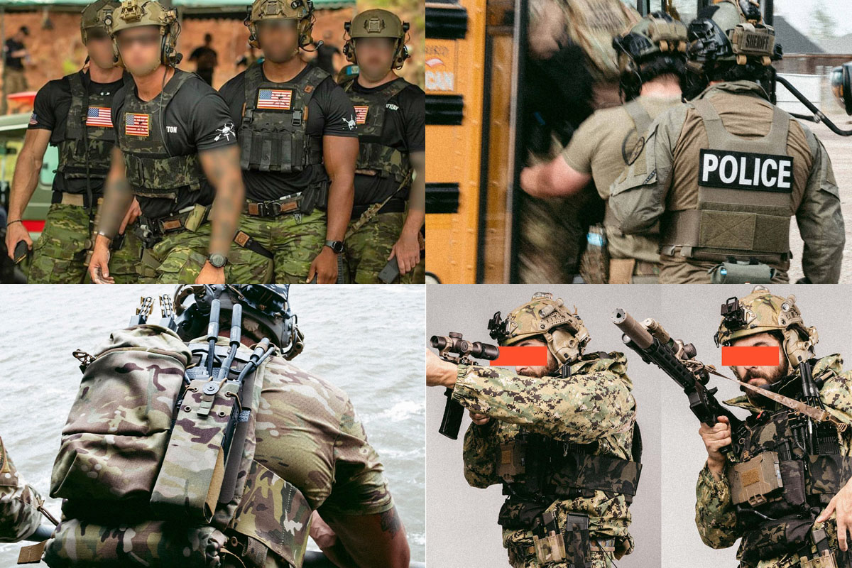 FERRO CONCEPTS The Slickster プレートキャリア マルチカムブラック