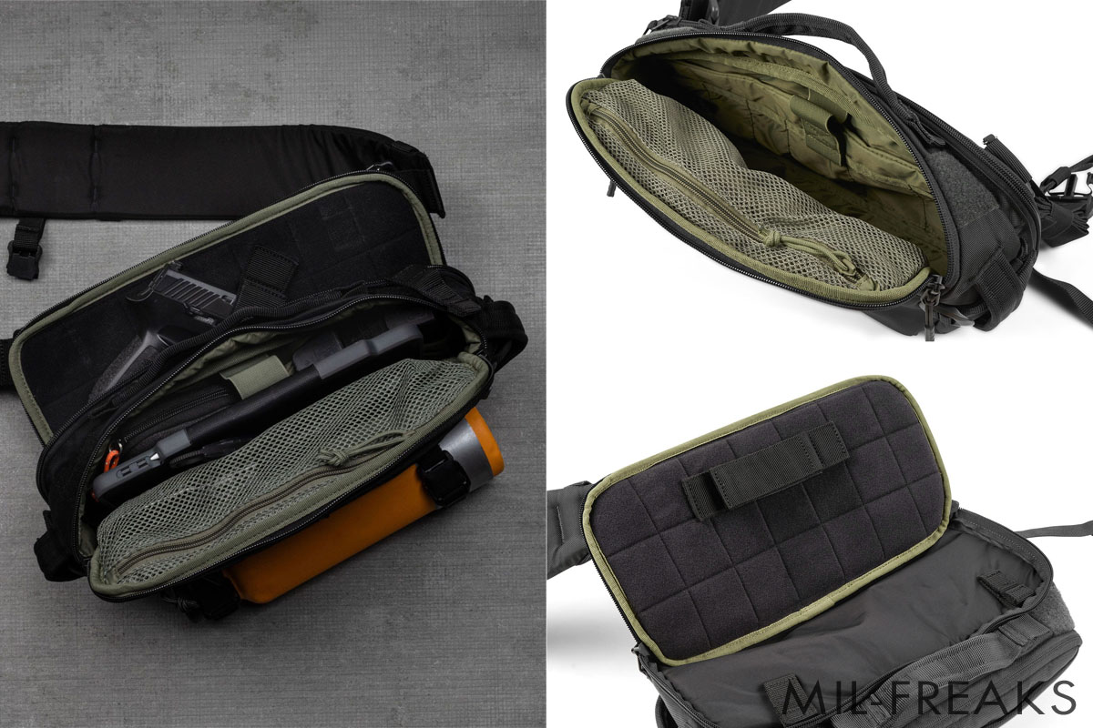 5.11 Tactical LVC8 スリングバッグ 8L ブラック │ ミリタリー