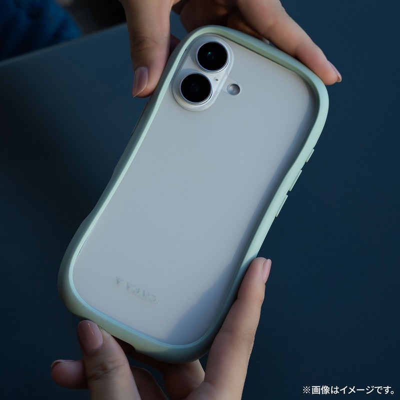 iPhone 16 耐傷・耐衝撃ハイブリッドケース 「ViAMO freely」 ミント