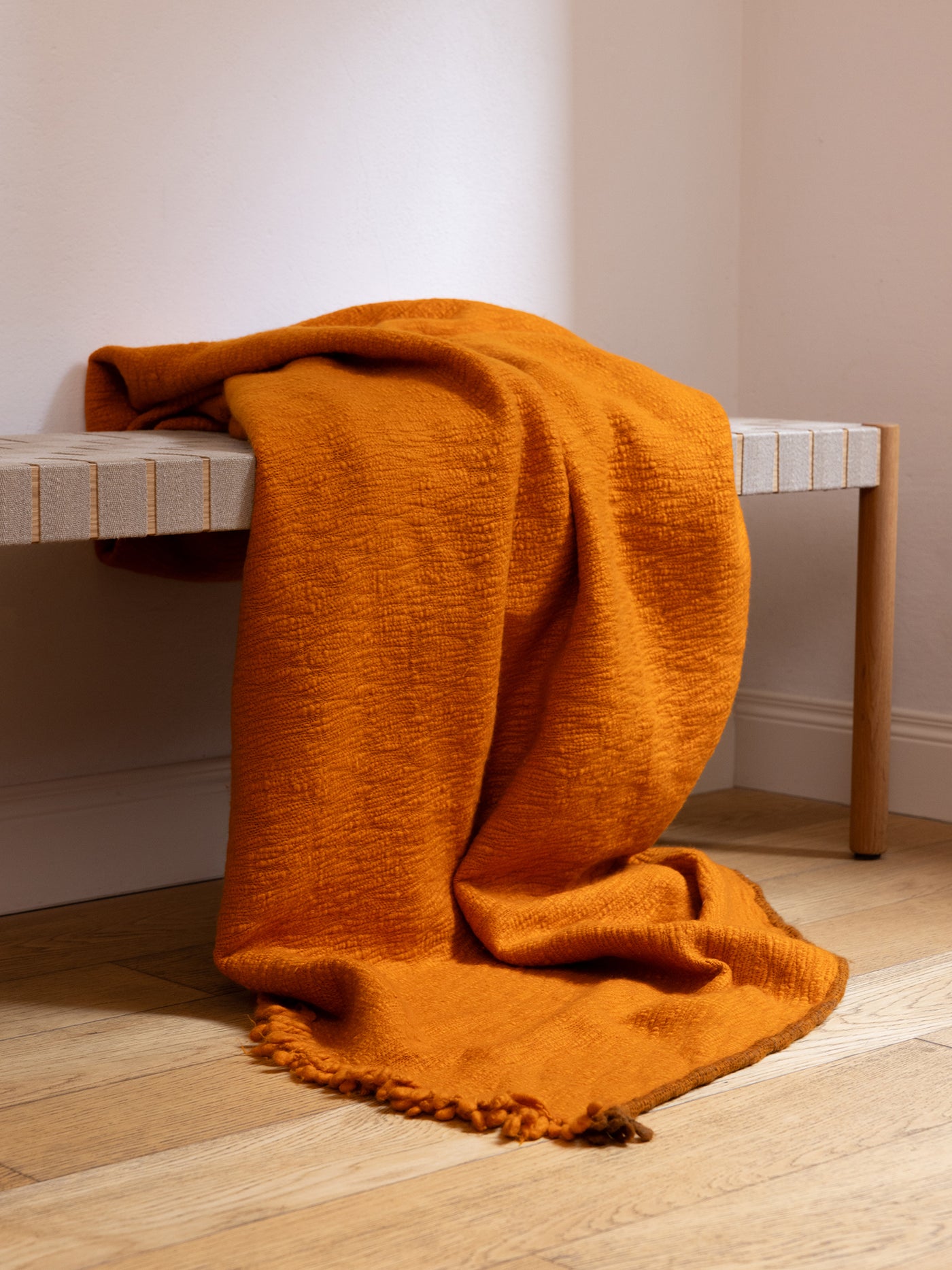 Handspun Nostalgia Blanket. Luxury blankets from B-corp Norlha