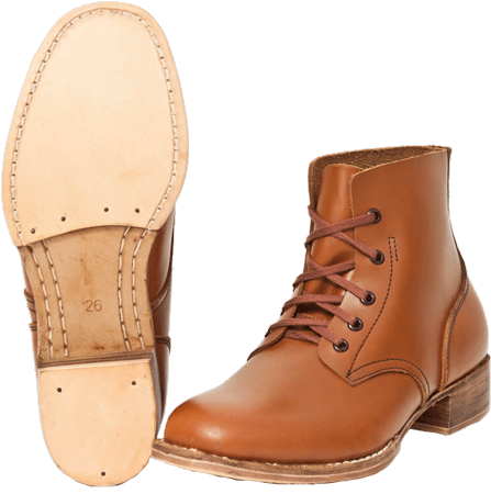 日本陸軍 将校編上靴 ミリタリーショップ 革ジャン 中田商店