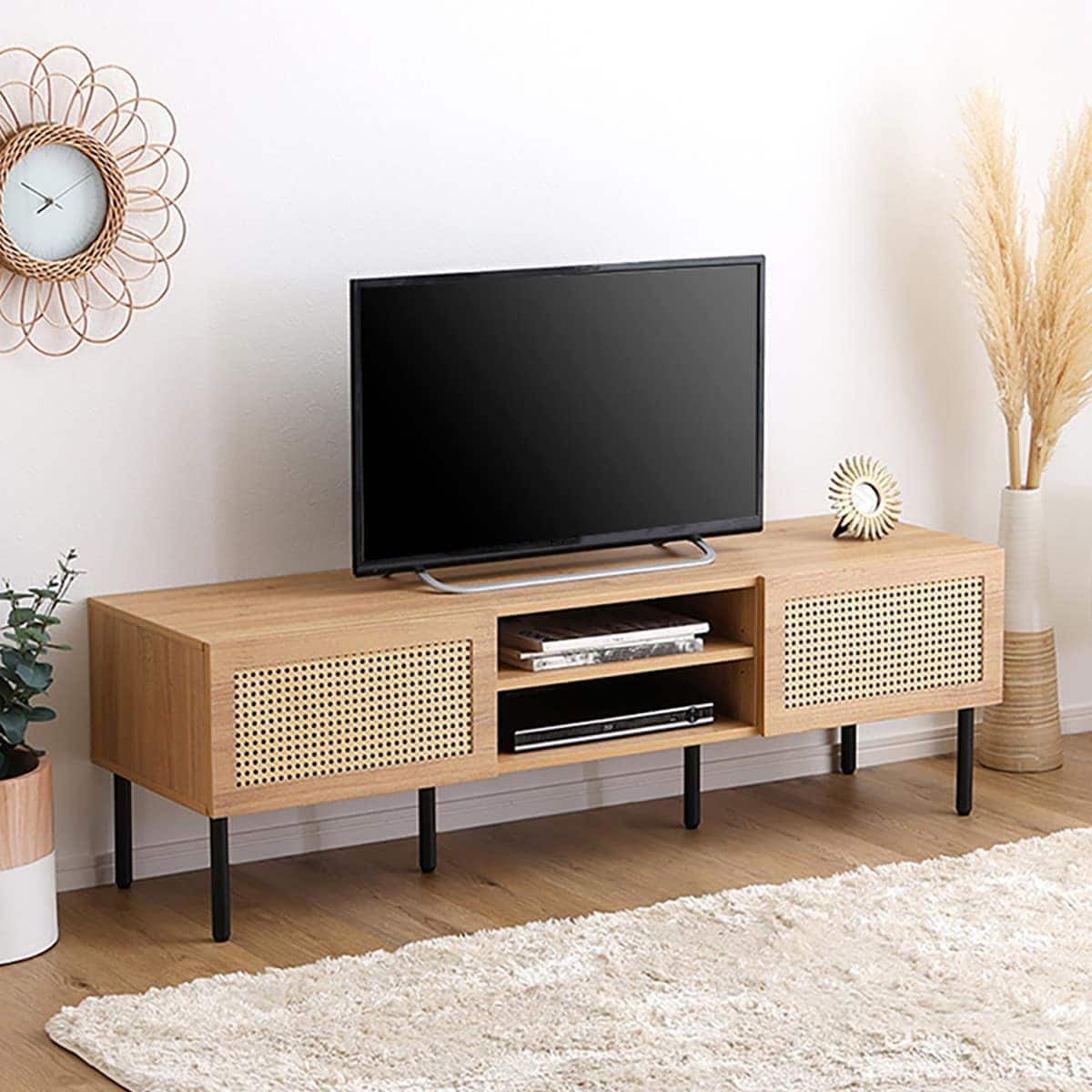 ラタン調テレビ台 (幅140cm NA) | ニトリネット【公式】 家具