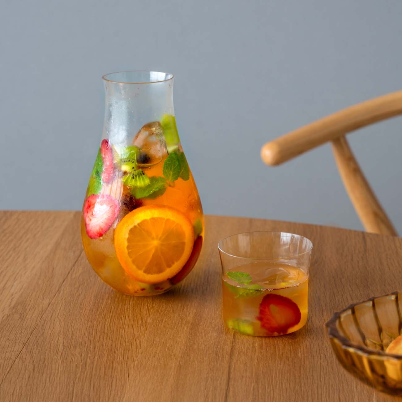 WATERCARAF SET｜カラフェ｜グラス｜ガラス冠水瓶｜ブランド食器｜木村