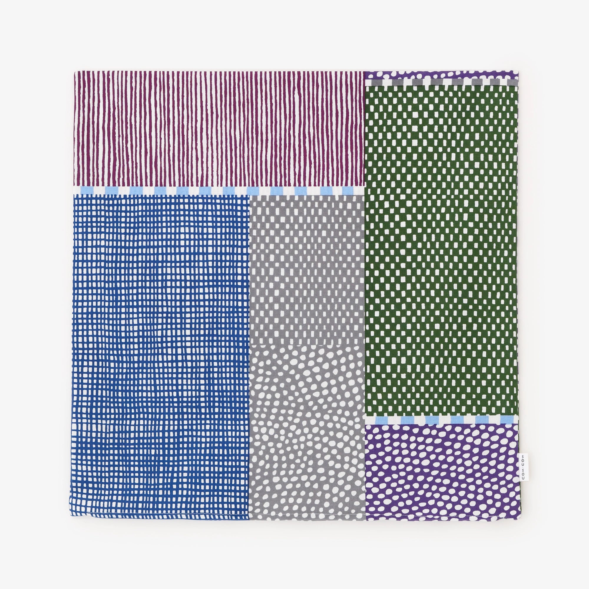 4-6週間後発送】平織り21番手 クッション（座布団）カバー／SO-SU-U つくも