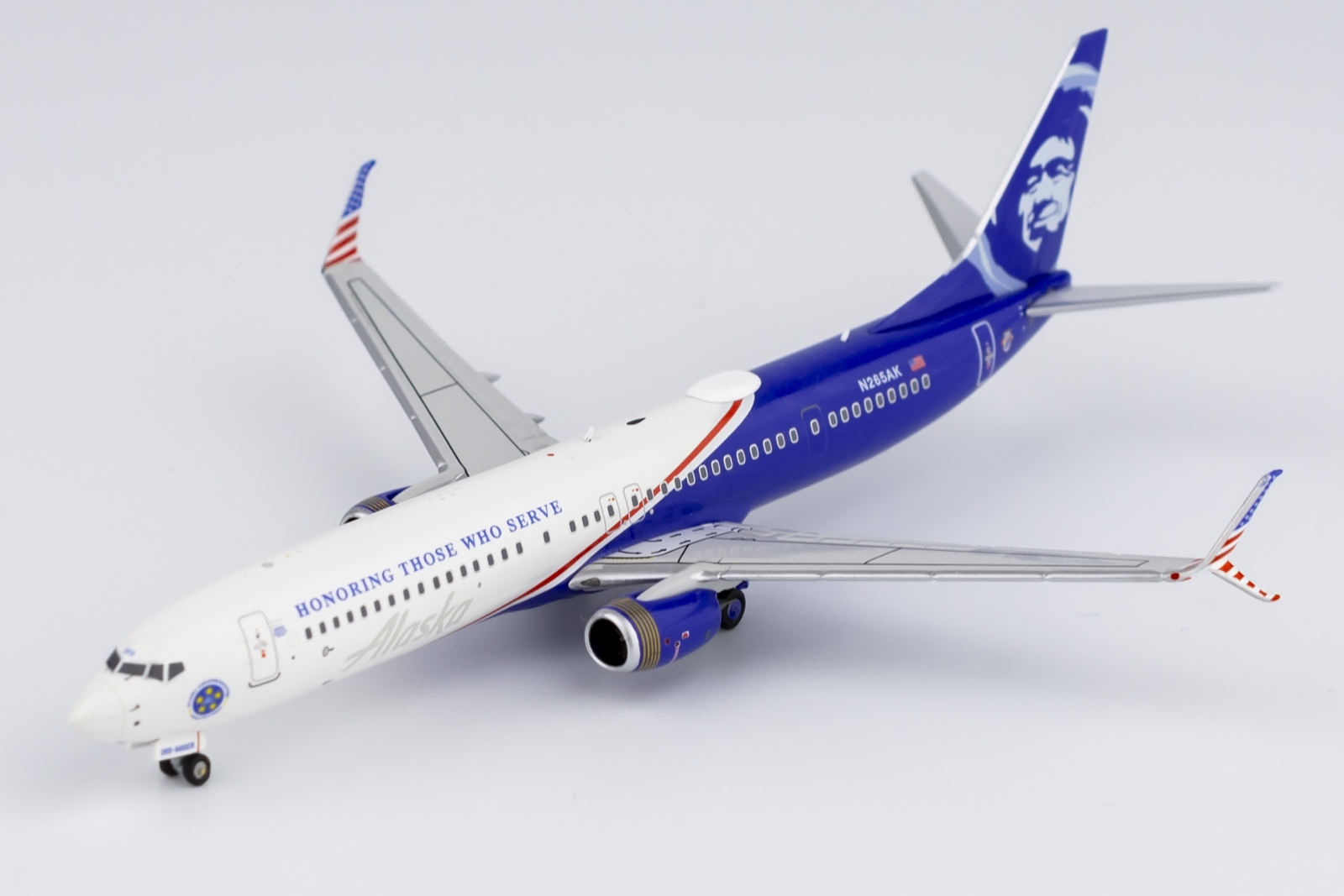 ScaleModelStore.com :: NG Models 1:400 - 79007 - Alaska Airlines