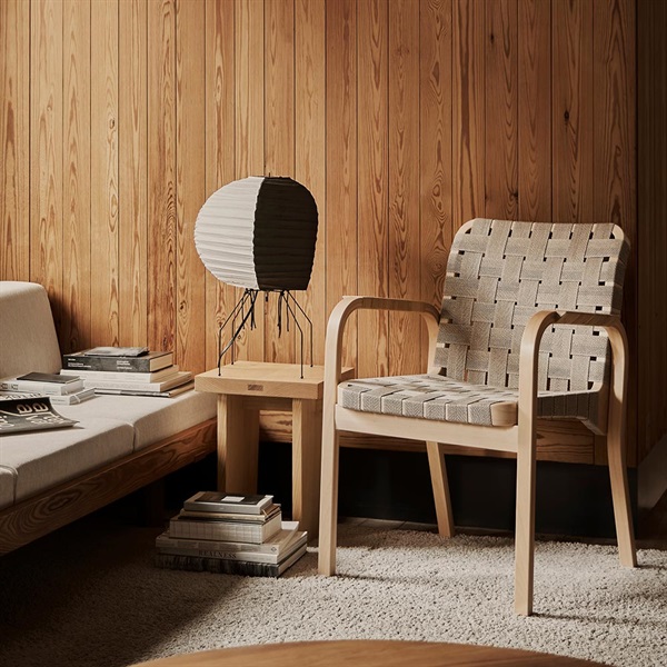 アームチェア 45 / ナチュラルラッカー×ウェビング ナチュラル