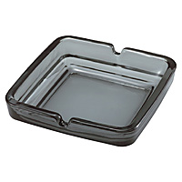 ガラス 灰皿角型 54008SS グレー - 調理器具のSHOKUBI