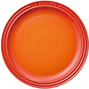 ル・クルーゼ ストーンウェア ラウンド プレート LC 15cm 910140-15