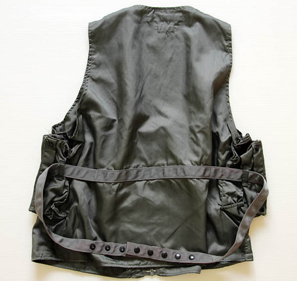 50s 米軍 U.S.AIR FORCE E-1 ラジオベスト セージグリーン XL