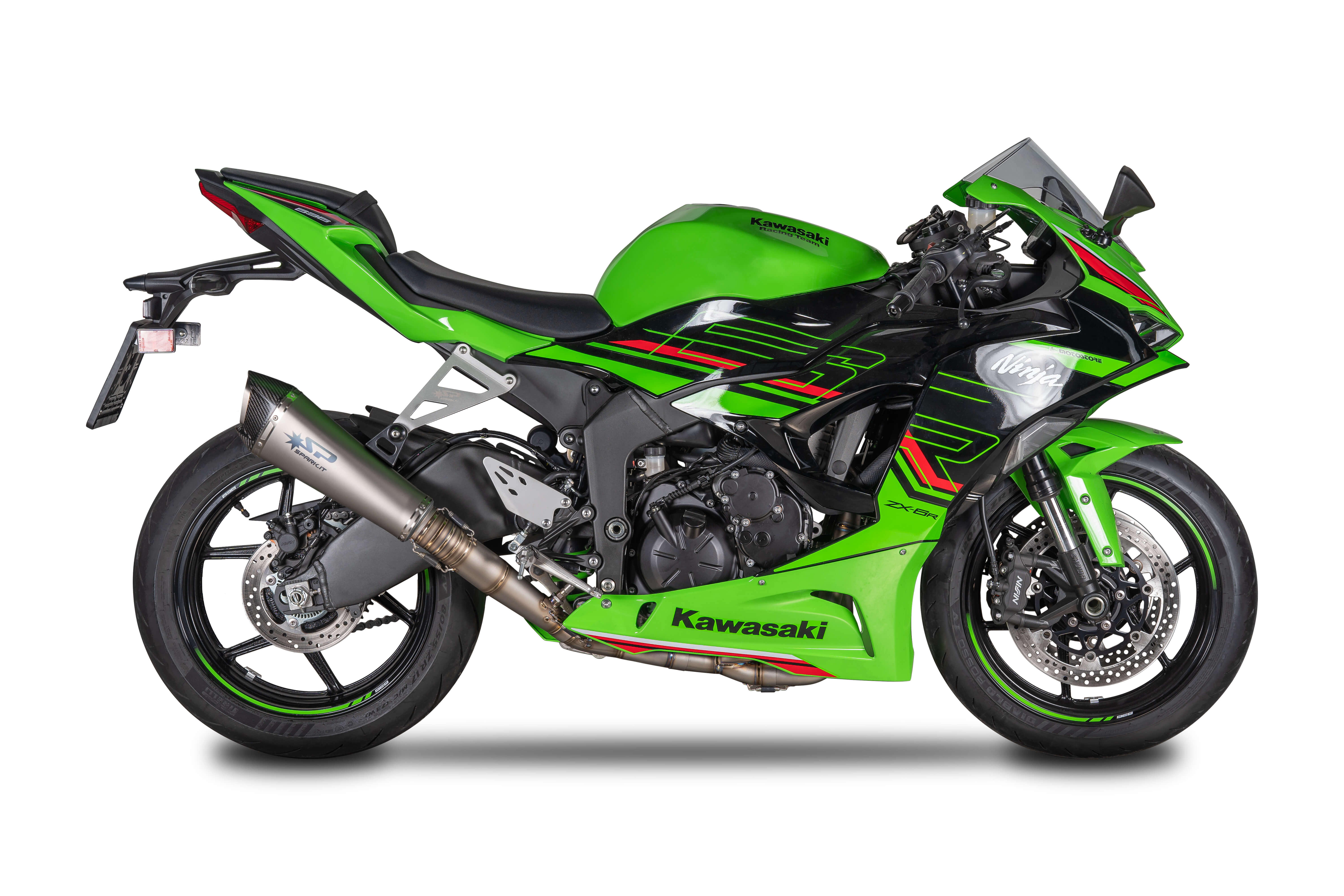 Full exhaust system for Ninja 636 ZX-6R
