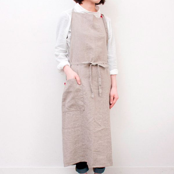 リーノ・エ・リーナ フルエプロン マノン フラックス / Lino e Lina