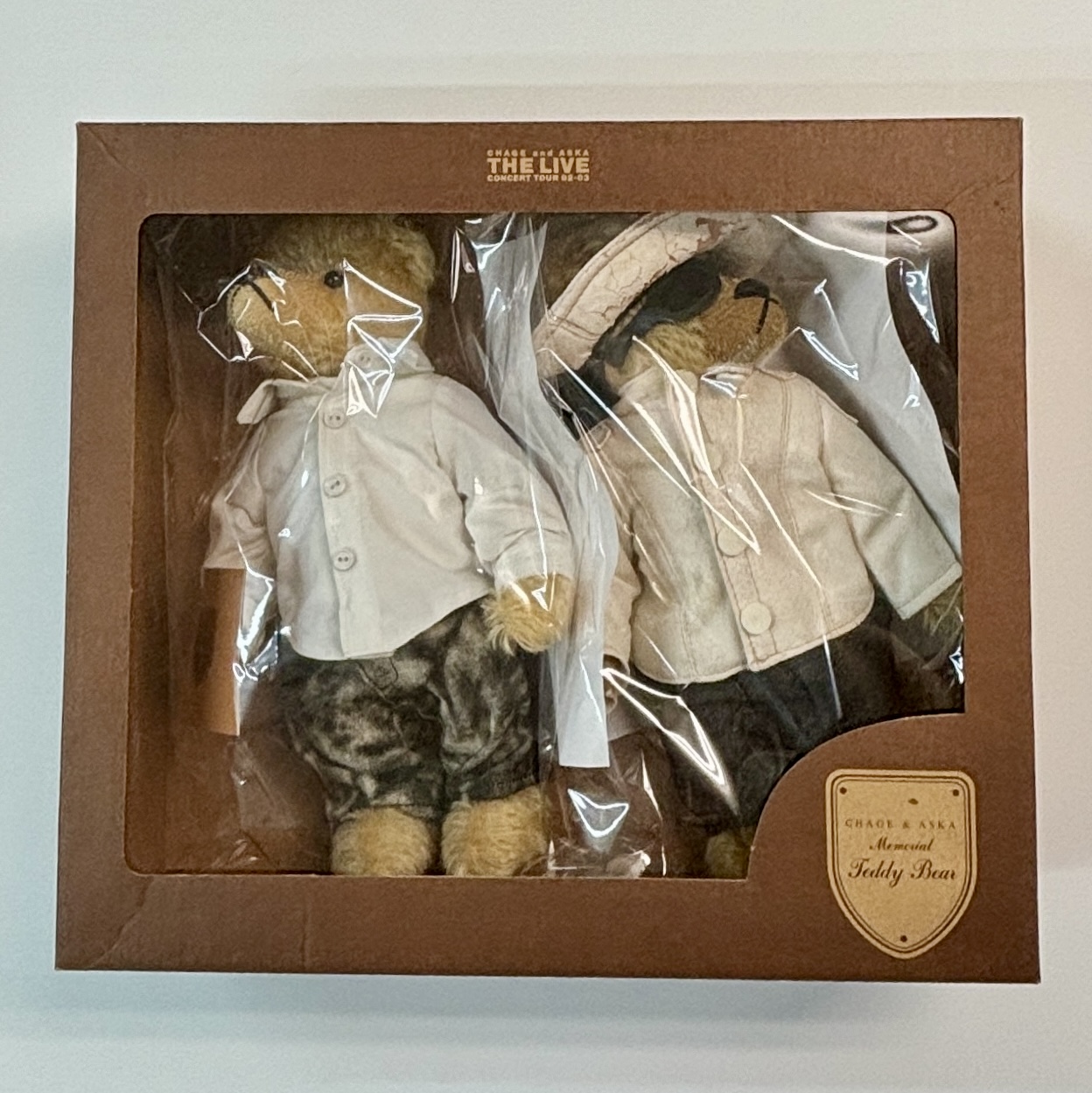 CHAGE and ASKA テディベア セット THE LIVE 完全限定受注生産 | 音楽