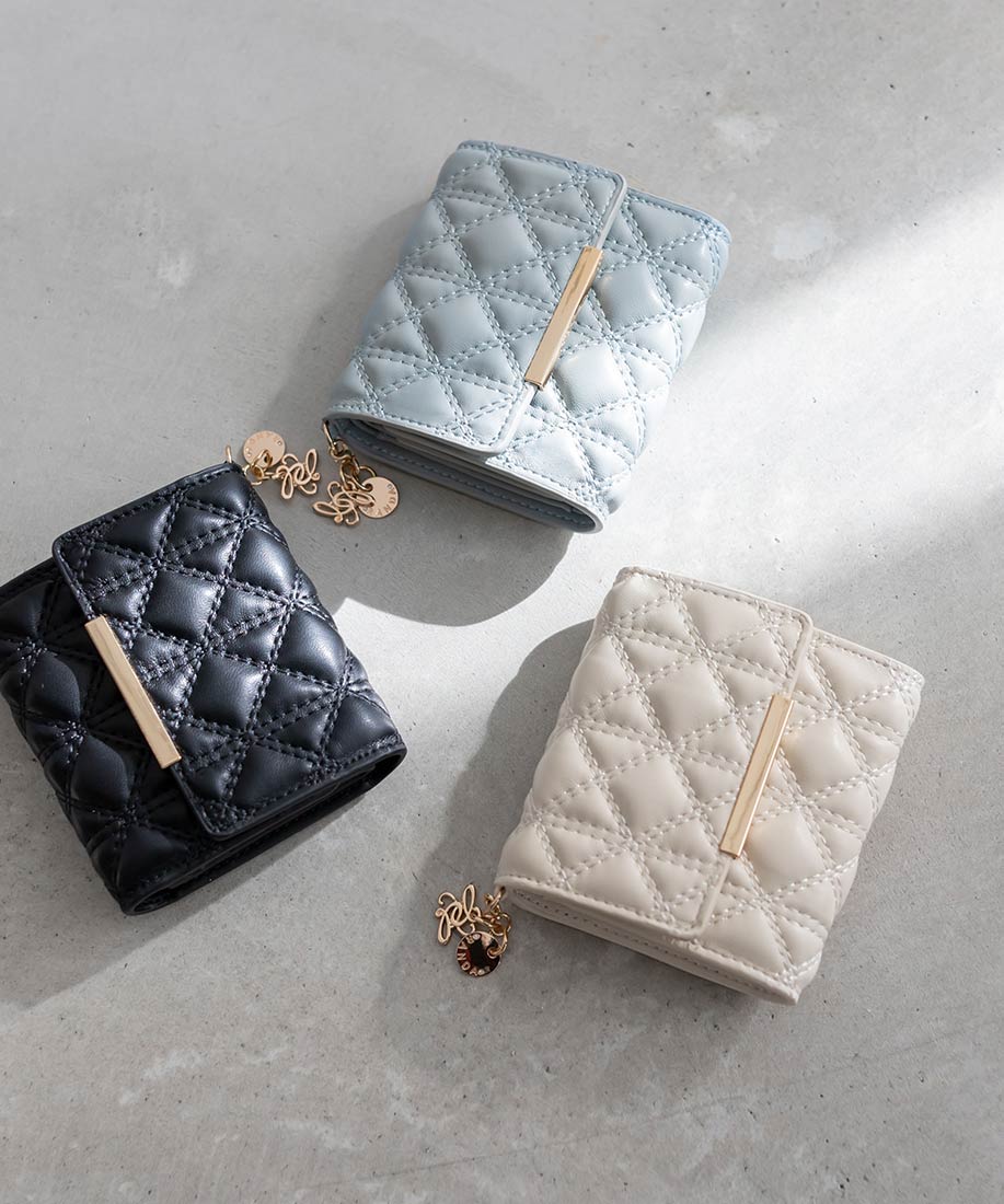 キルティング三つ折りミニウォレットRANDA公式サイト