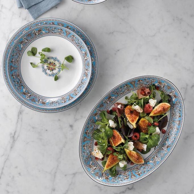 フロレンティーン ターコイズ オーバル 35cm|WEDGWOOD公式オンラインストア