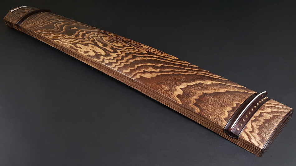 厳選中古品 琴）くり甲琴・玉縁紅木巻 WKT-TKOTO5【和楽器市場・本館】