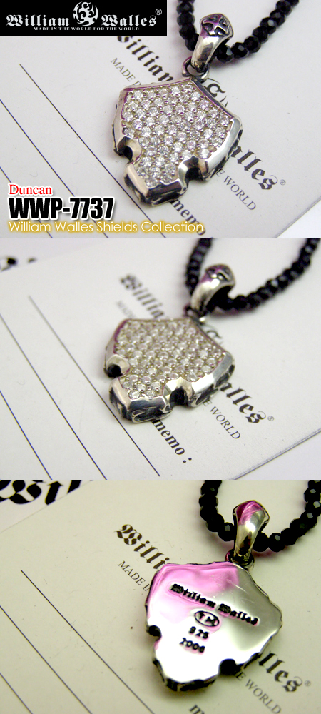 Duncan シールドペンダント[william walles] シールドペンダント