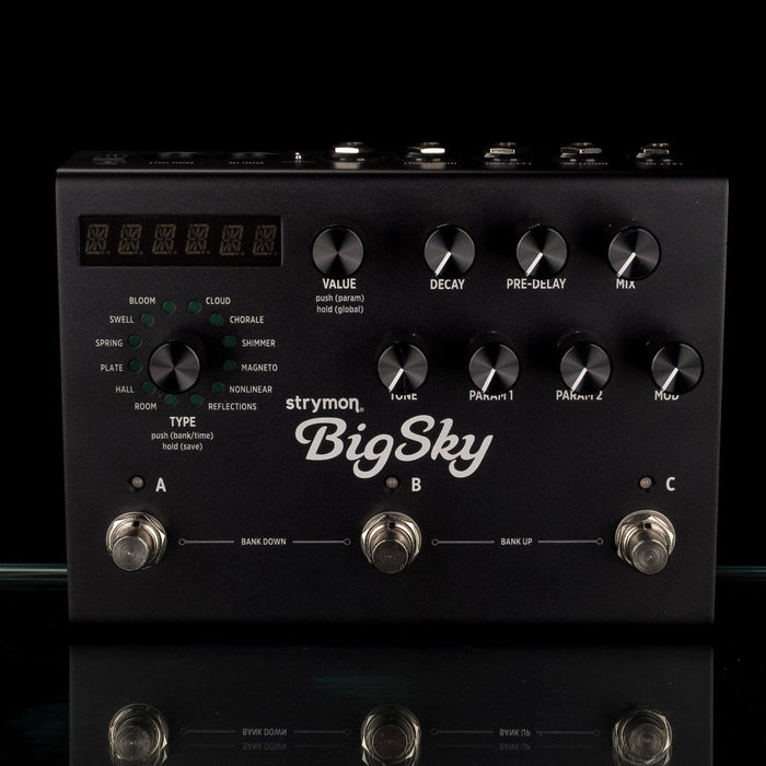 Used Strymon BigSky Reverb Midnight Edition with Box & Power
