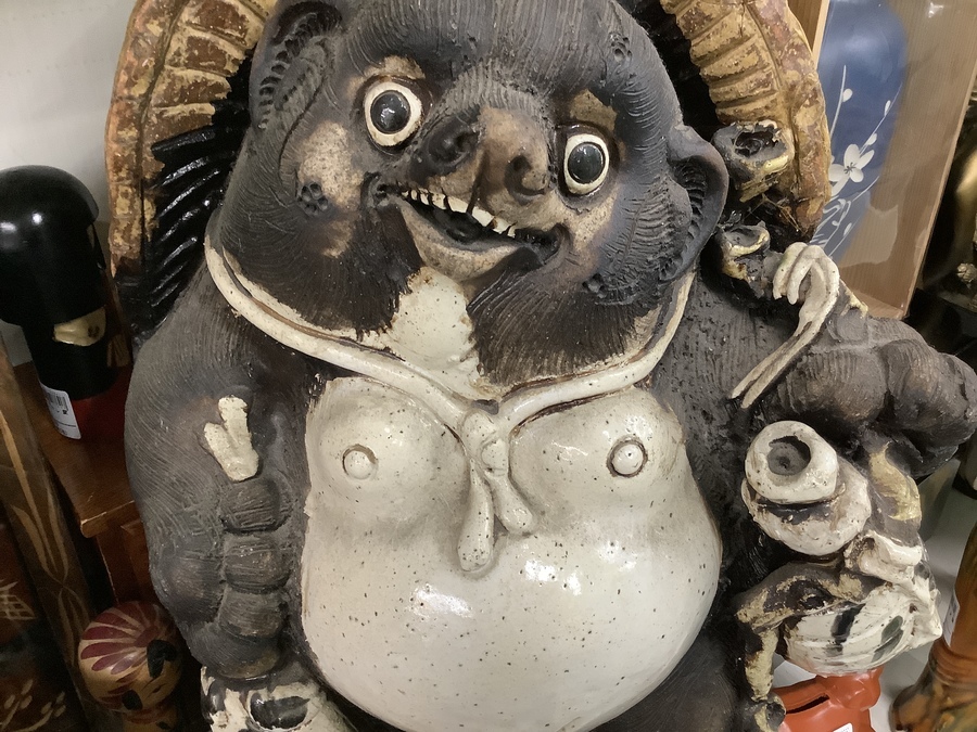 インテリア雑貨 信楽焼 たぬき 置物 入荷しました！！｜2021年10月25日