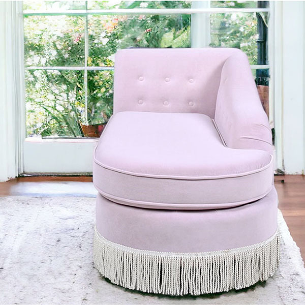 ジェニファーテイラー カウチ カウチソファ ソファー ピンク ベロア