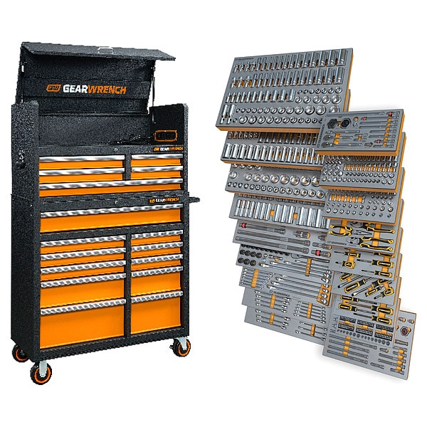 Gearwrench 873 Piece MEGAMOD Mechanics Tool Set in Premium Modular