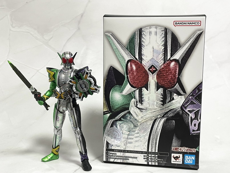 真骨彫 仮面ライダーW サイクロンジョーカーエクストリーム