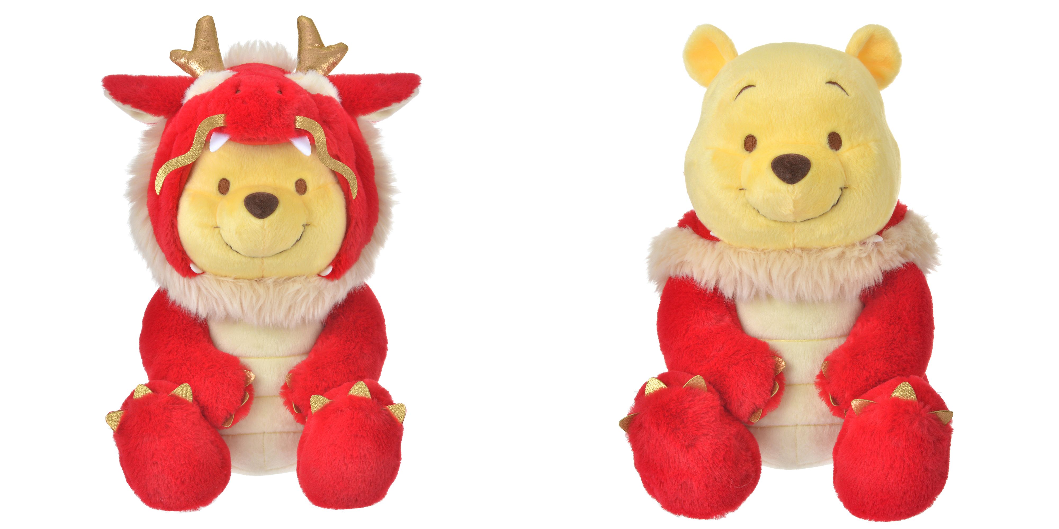 2024年の干支「辰」にくまのプーさんがなりきったら…ありえない可愛さ