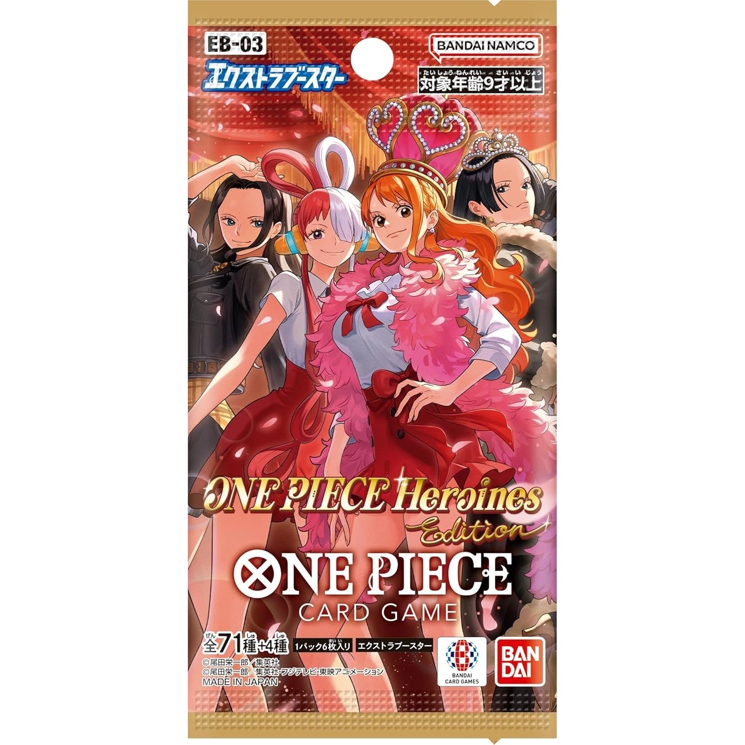 ONE PIECE CARD GAME EB-03 ONE PIECE Heroines edition Booster BOX