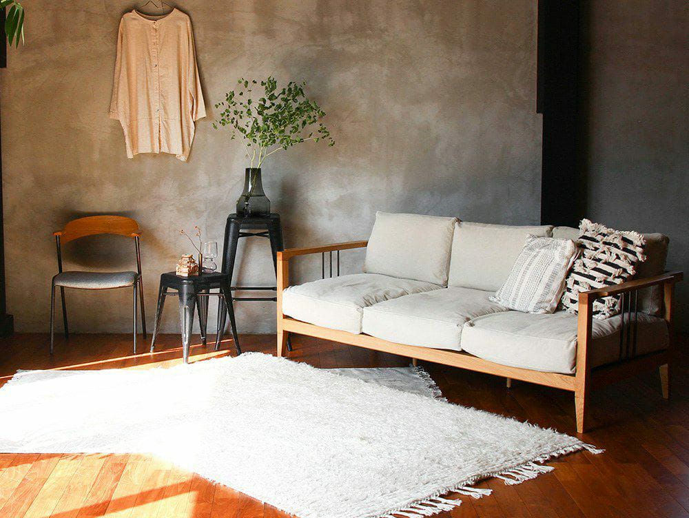 送料無料】ソロ 3シート ソファ ファブリック - a.depeche(アデペシュ)