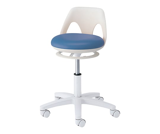7-7516-05 ナースチェア（ラクーン） リング無し ネイビー NV-N 【AXEL
