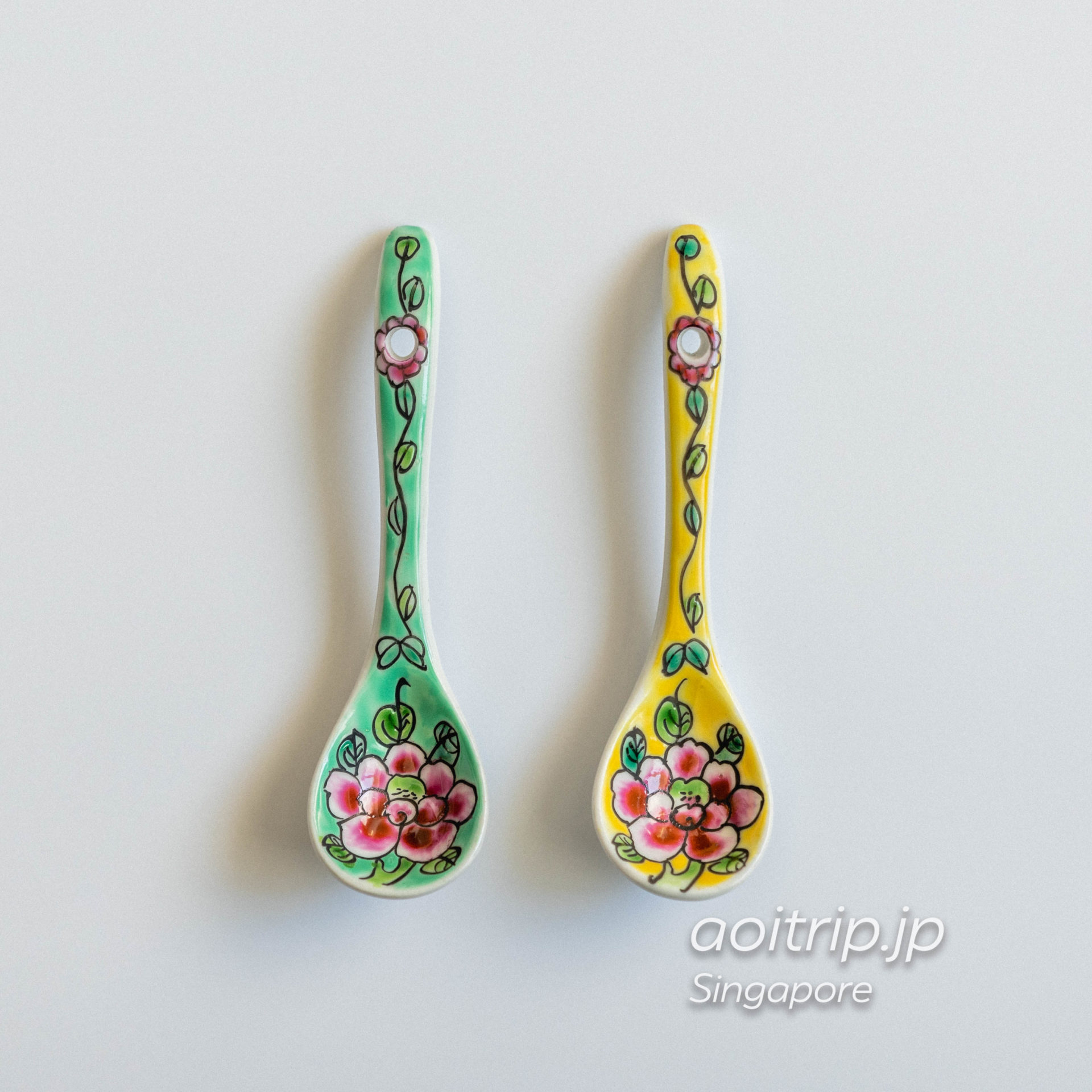 プラナカン スプーン 4本セット 箱入り シンガポール 【公式通販】