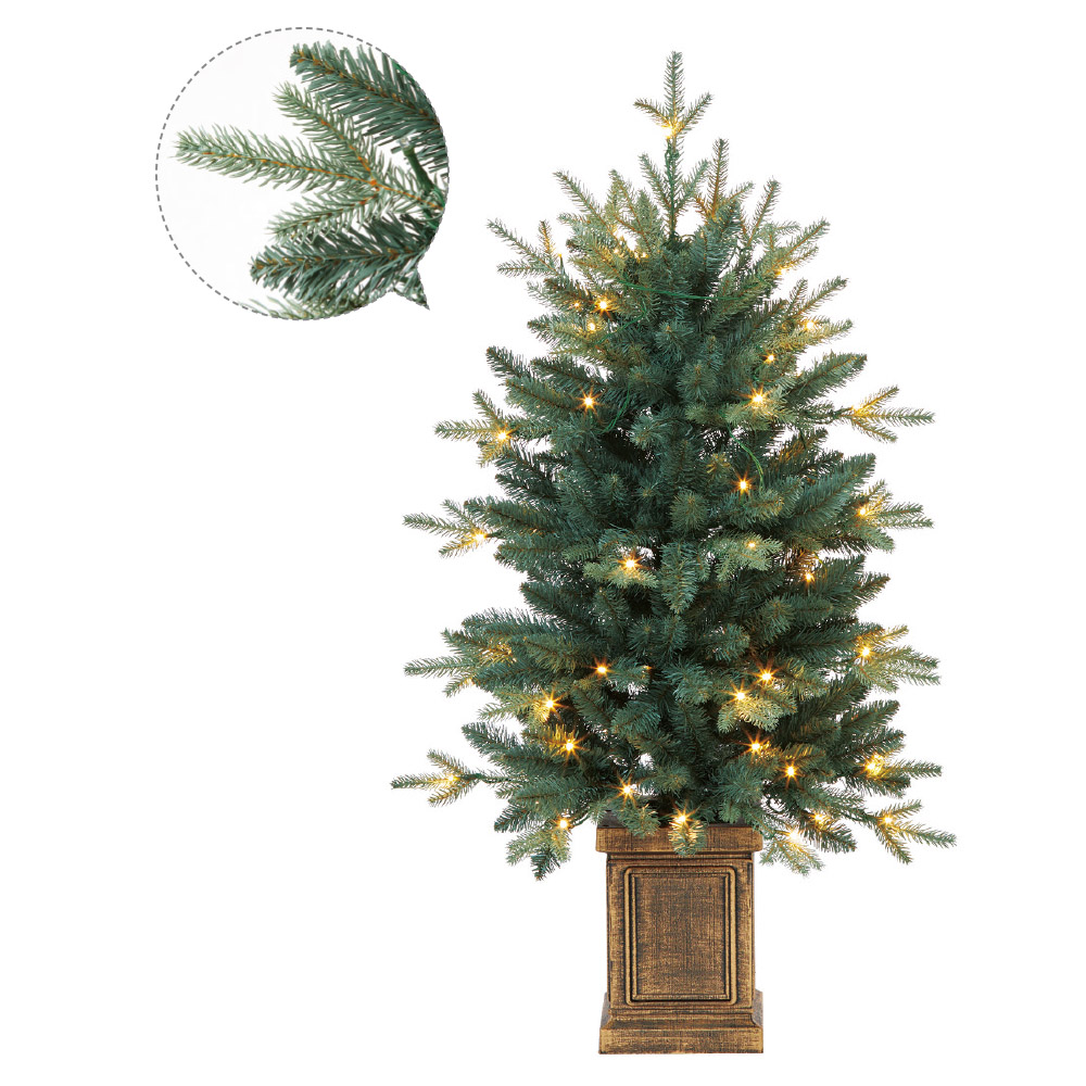 AX60729 ミックスパインツリー（70球LED常点ライト付）（ポット付