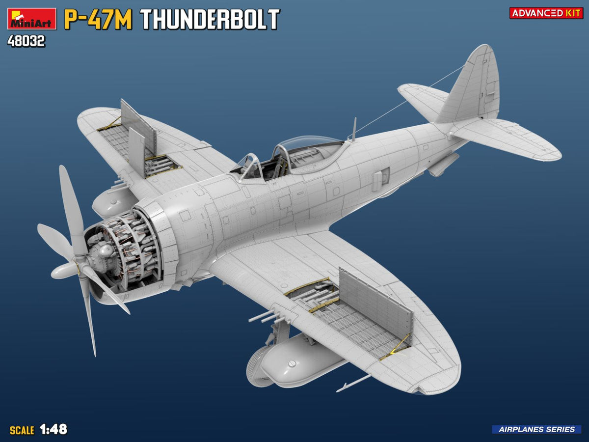 MiniArt 48032 1/48 P-47M Thunderbolt. Advanced Kit