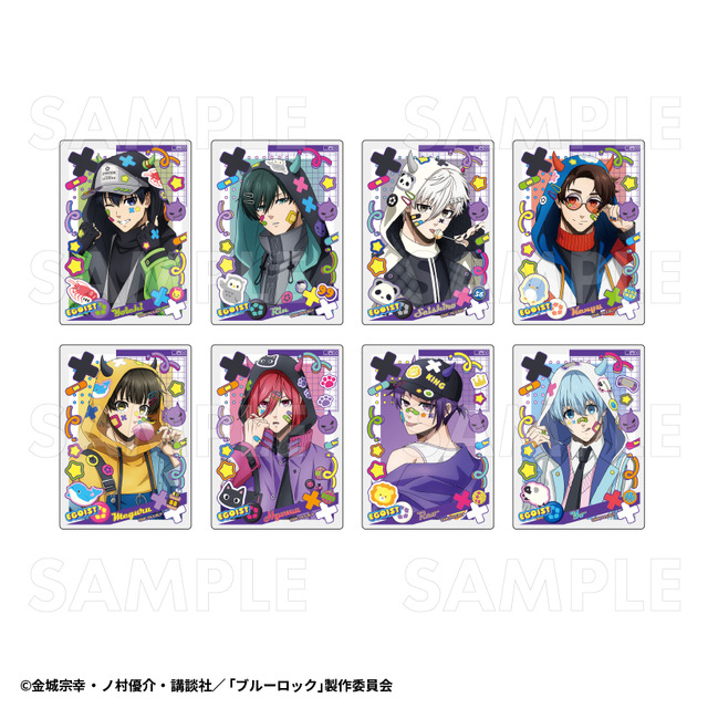 ブルーロック」世一、凛、誠士郎、廻、豹馬らが“でびデコパーカー”で