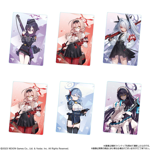 ブルアカ」登場キャラのカードを収録した「ブルーアーカイブ