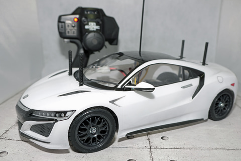 特別企画】タミヤのRCカーに挑戦！ 新マシン「1/10RC NSX (TT-02