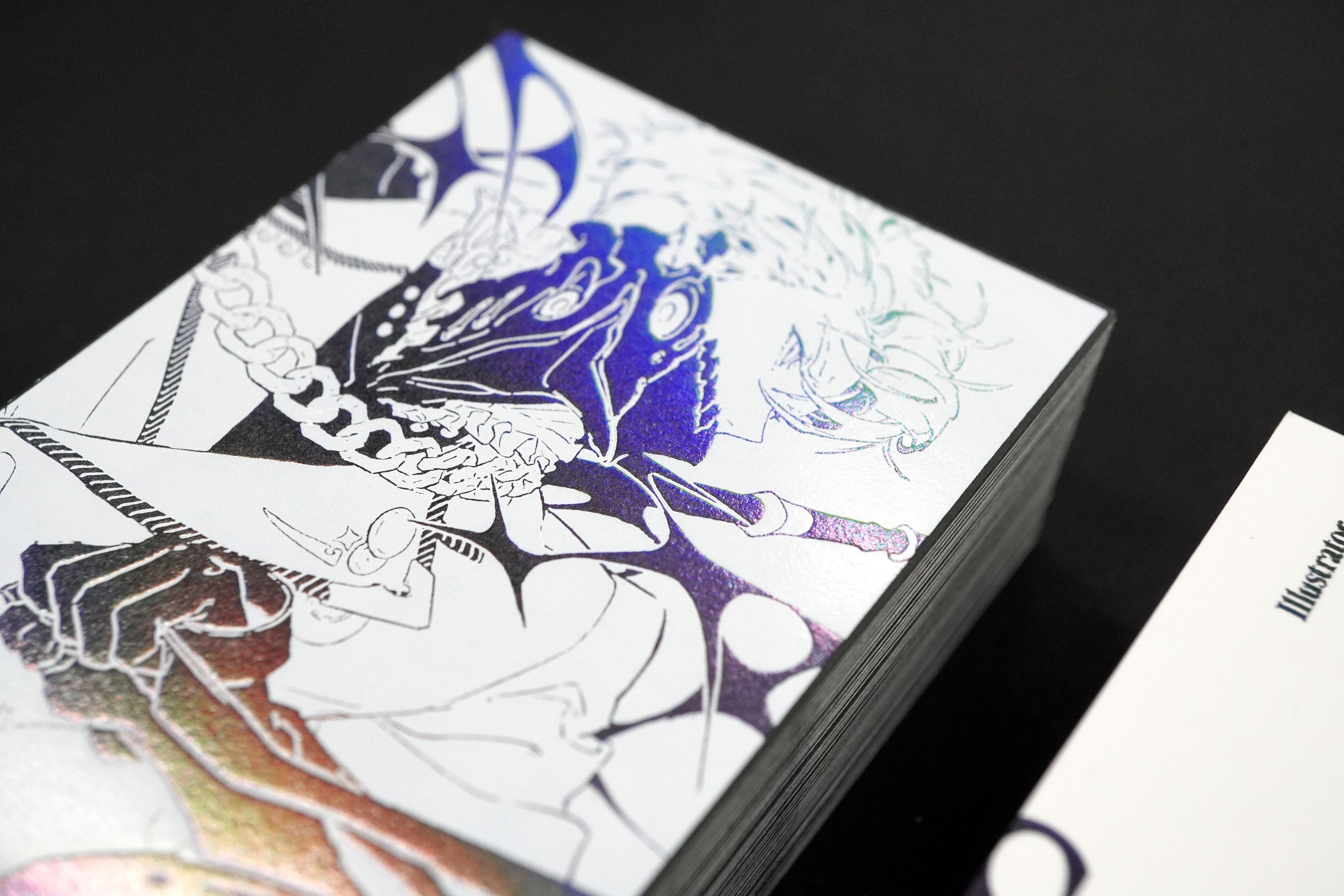 イラストレーター SOLANI（ソラニ）さまの名刺制作」｜コスモテック