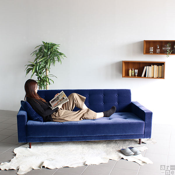 三人掛けソファー カフェ風｜Bacchus W 3P モケット｜0000a11015