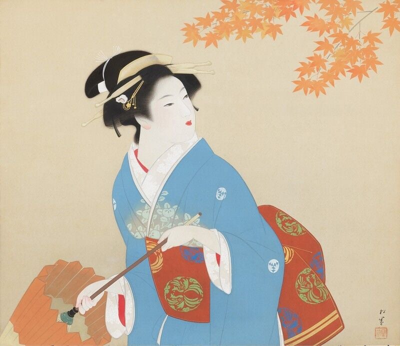 関西プレビュー】福田美術館「上村松園と美人画の軌跡」10月11日から