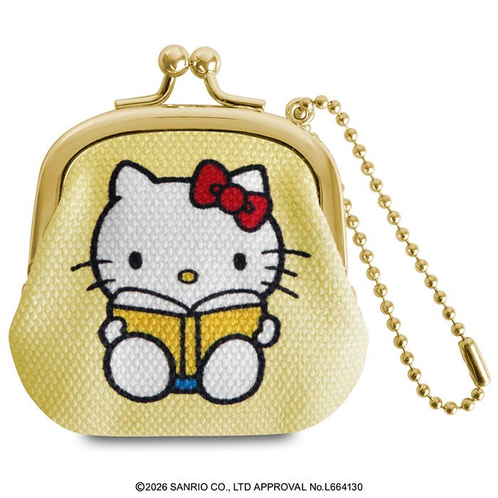 在庫商品】1.7寸ミニがま口チャーム【HELLO KITTY70's】[M便 1/8