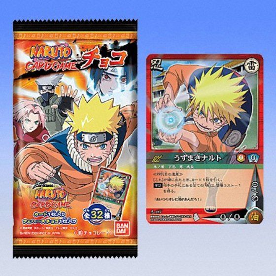 バンダイ 商品・サービスサイト | NARUTO-ナルト- カードゲームチョコ