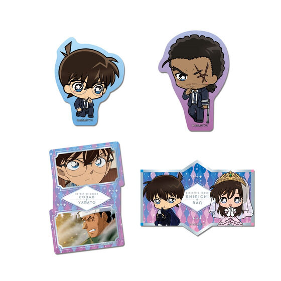 名探偵コナン SDダイカットステッカーセット4(パック) | BANDAI TOYS