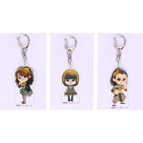 仮面ライダーガッチャード デフォルメ アクリルチャーム【冥黒の三姉妹