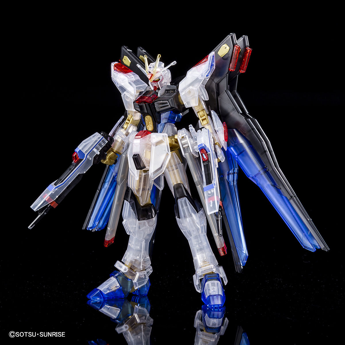 HG 1/144 ストライクフリーダムガンダム [クリアカラー]｜バンダイ